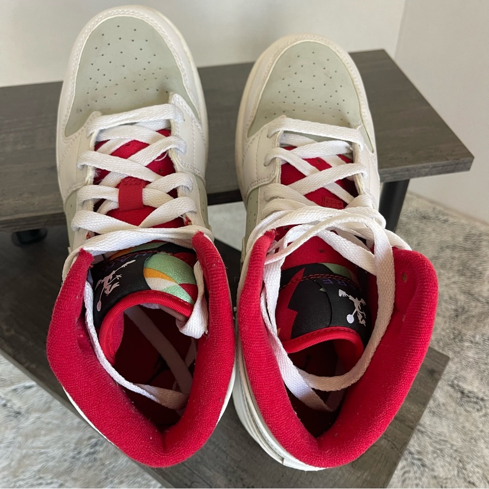 Air Jordan 1 Mid youth 'Hare' 2015 - Picture 6 of 12